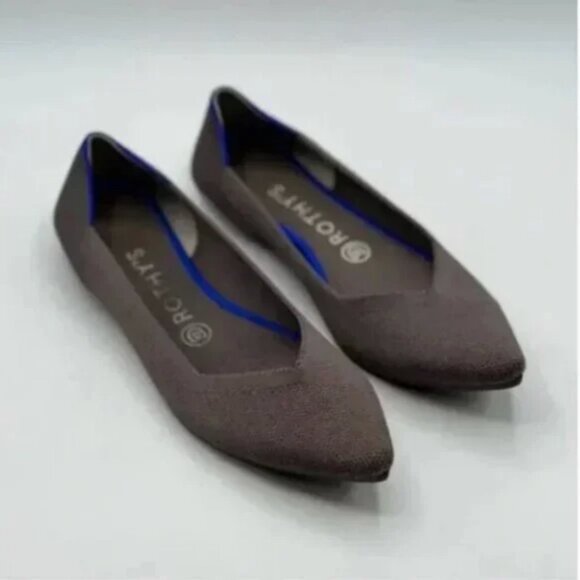 Rothy’s The Point Flat Mink Dusty Purple Shoes Retired Color - Size 8 - Picture 11 of 11